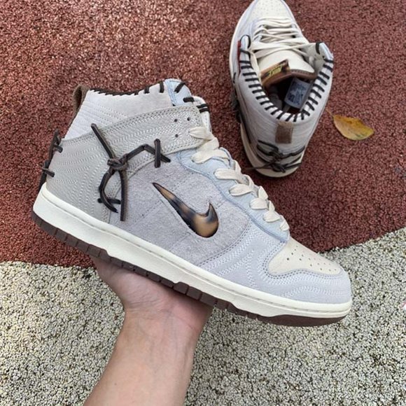 Nike Dunk High x Bodega Sail Multi Sneakers